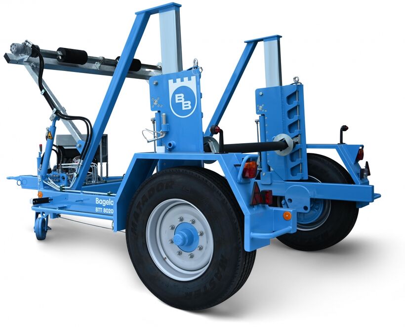 BTT 5825, BTT 7525 Cable trailer low speed