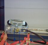 BKS 400 used as winch in a tray